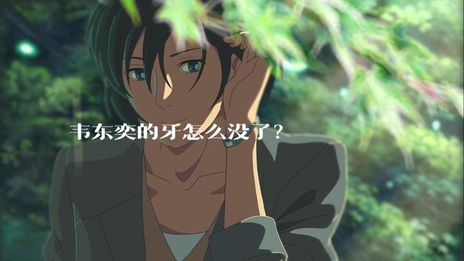 韦东奕的牙怎么没了？